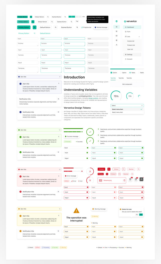 Light Theme Components