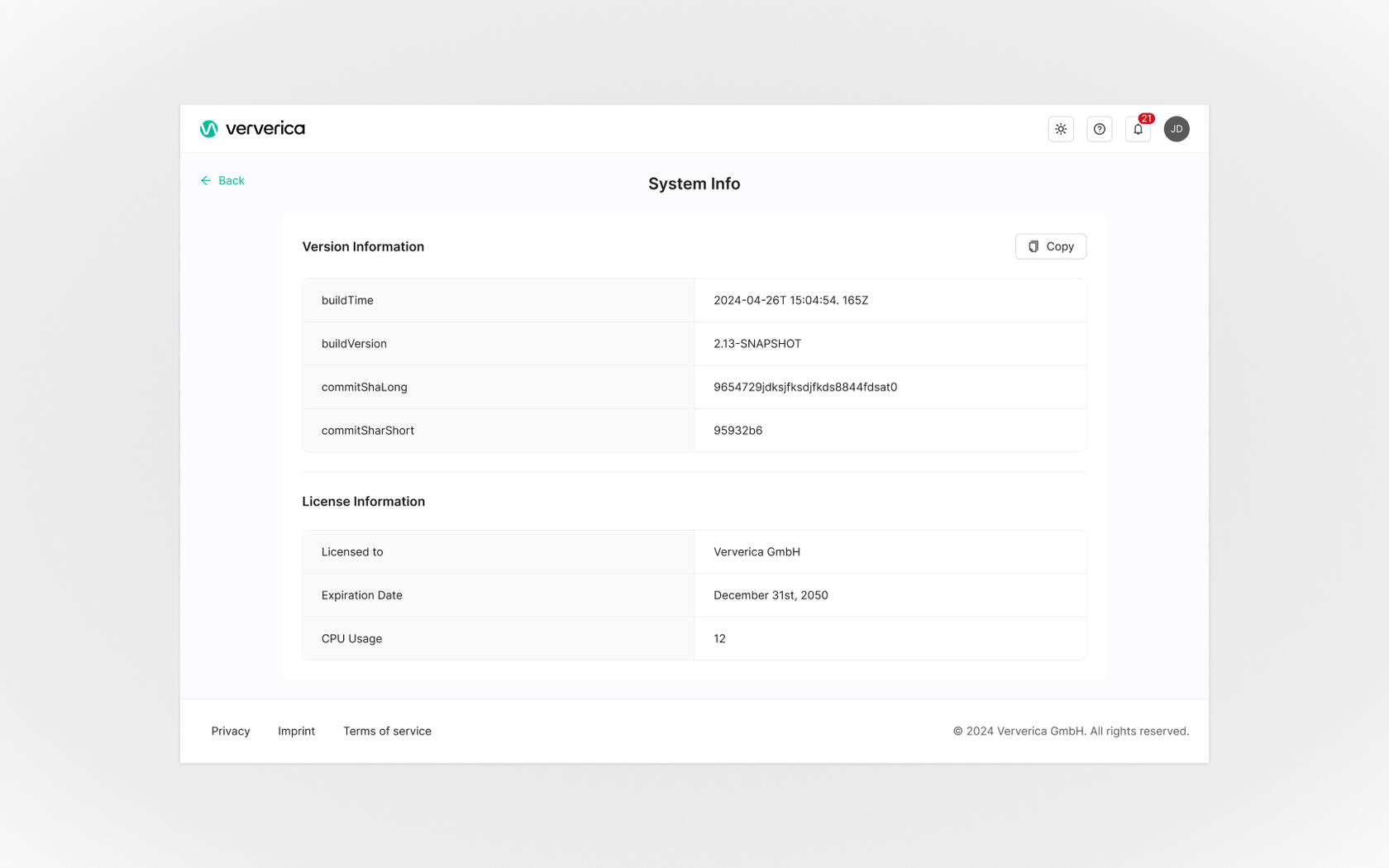 System Info (Light)